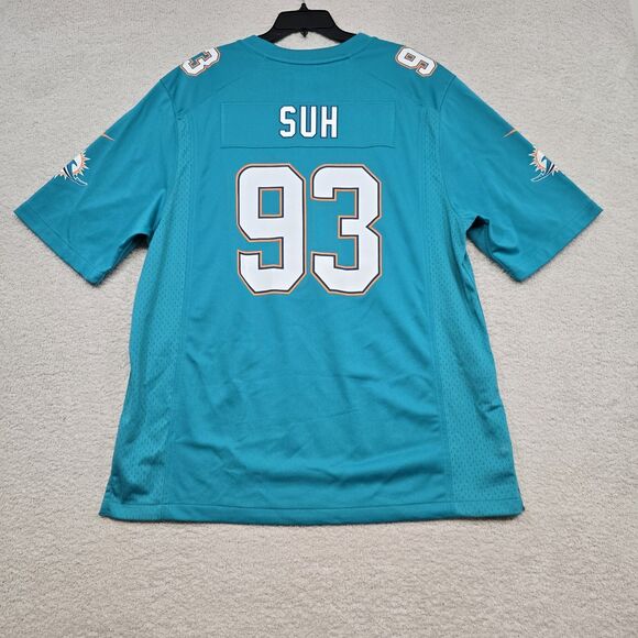 Miami Dolphins NDAMUKONG SUH Nike On Field NFL #93 Football Jersey Size XL - Picture 2 of 12
